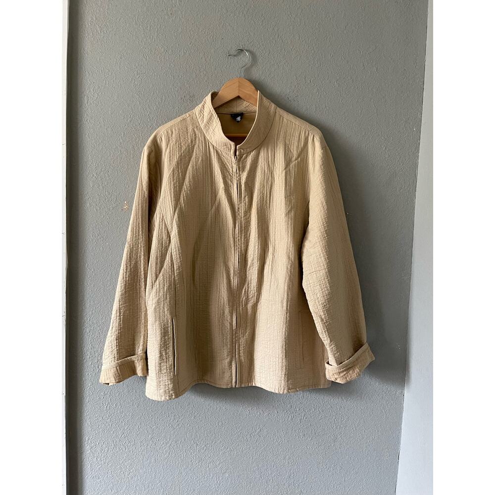Eileen Fisher Zip Up‎ Jacket